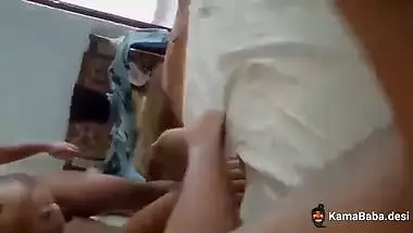 Threesome Tamil sex video of a sexy Chennai girl