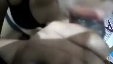 Sexy cute Desi Bhabhi sucking dick